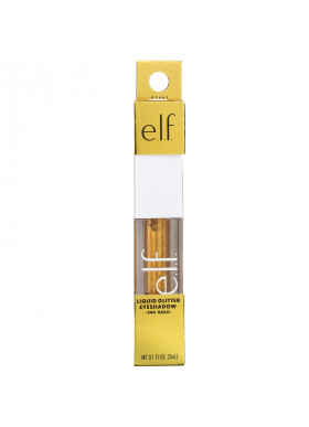 E.L.F., Liquid Glitter Eyeshadow, 24K Gold, 0.1 fl oz (3 ml)