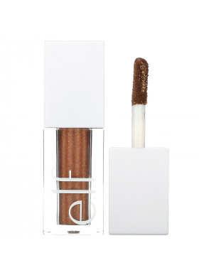 E.L.F., Liquid Glitter Eyeshadow, Copper Pop, 0.1 fl oz (3 ml)