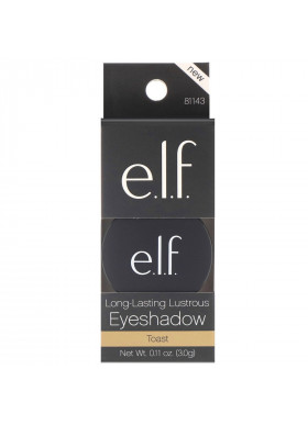E.L.F., Long-Lasting Lustrous Eyeshadow, Toast, 0.11 oz (3.0 g)