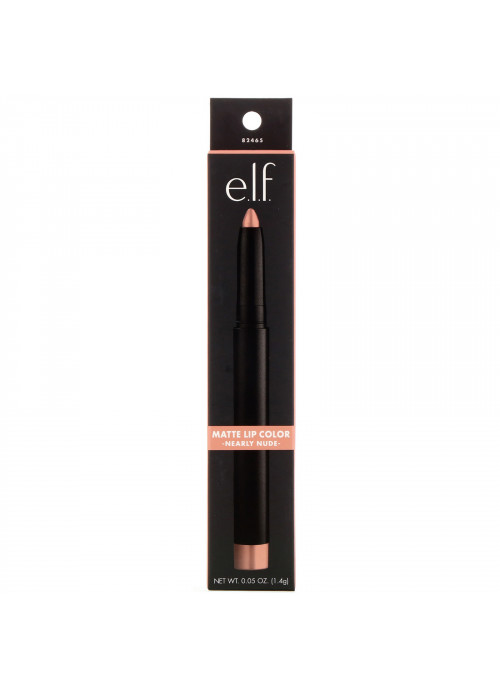 E.L.F., Matte Lip Color, Nearly Nude, 0.05 oz (1.4 g)