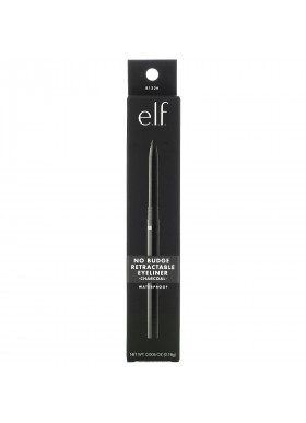 E.L.F., No Budge Retractable Eyeliner, Waterproof, Charcoal, 0.006 oz (0.18 g)