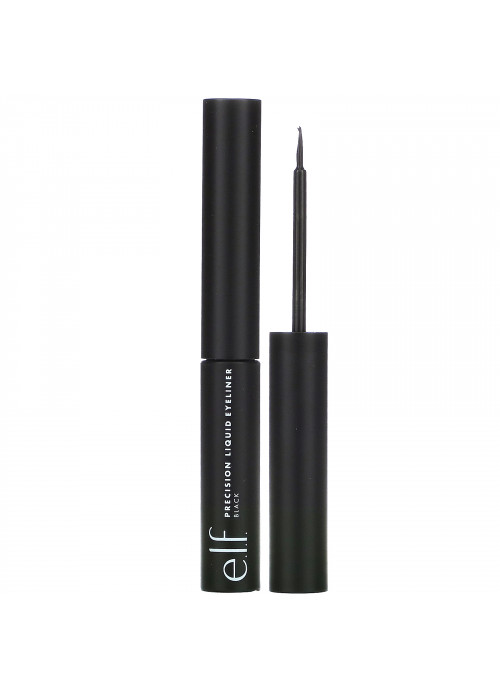 E.L.F., Precision Liquid Eyeliner, Black, 0.13 fl oz (3.5 ml)