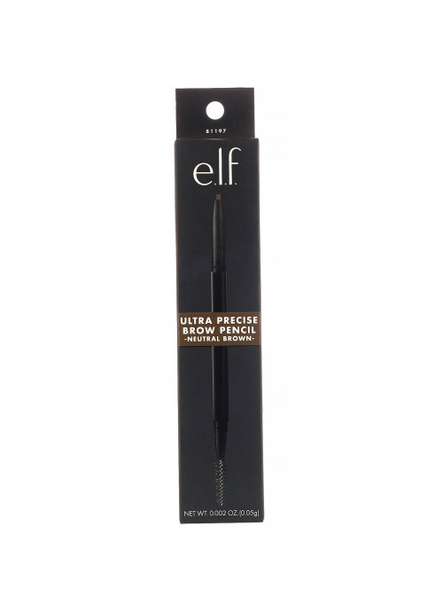 E.L.F., Ultra Precise Brow Pencil, Neutral Brown,  0.002 oz (0.05 g)