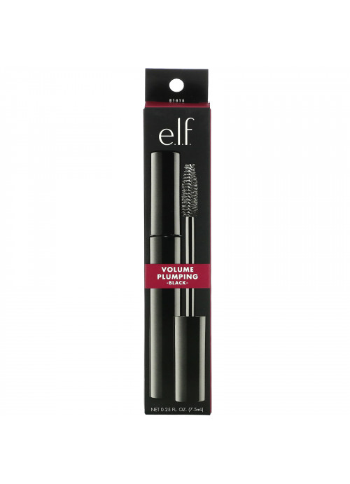 E.L.F., Volume Plumping Mascara, Black, 0.25 fl oz (7.5 ml)