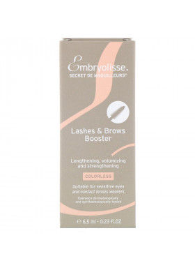 Embryolisse, Lashes & Brows Booster, 0.23 fl oz (6.5 ml)