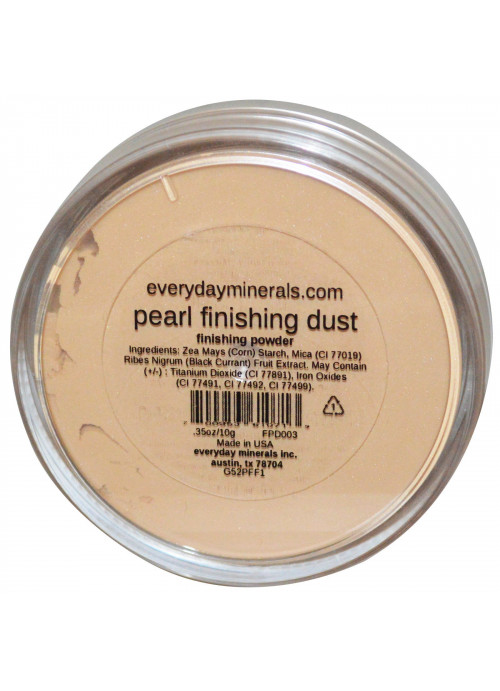 Everyday Minerals, Face Finishing Powders, Pearl Finishing Dust, .35 oz (10 g)