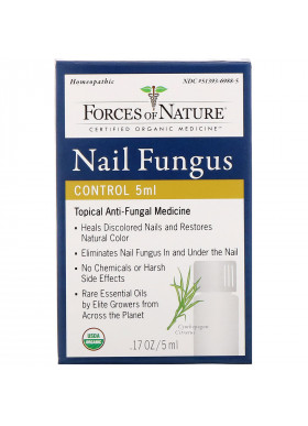 Forces of Nature, Nail Fungus Control, 0.17 oz (5 ml)