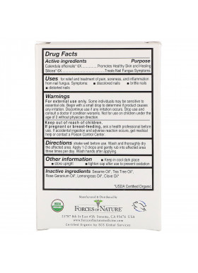 Forces of Nature, Nail Fungus Control, 0.37 oz (11 ml)