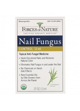 Forces of Nature, Nail Fungus Control, 0.37 oz (11 ml)