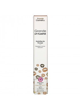 Grande Cosmetics, GrandeLips, Hydrating Lip Plumper, Barely There Gloss, 0.08 fl oz (2.4 ml)