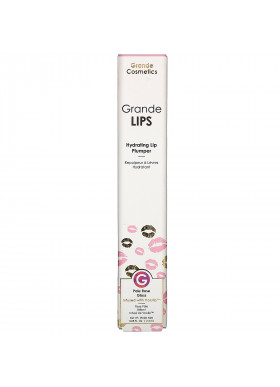 Grande Cosmetics, GrandeLips, Hydrating Lip Plumper, Pale Rose Gloss, 0.08 fl oz (2.4 ml)