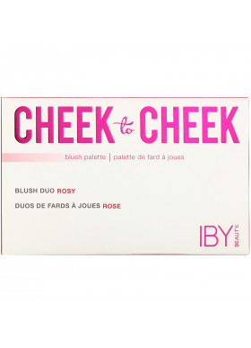 IBY Beauty, Cheek to Cheek Blush Palette, Rosy ,   0.30 oz (8.4 g)