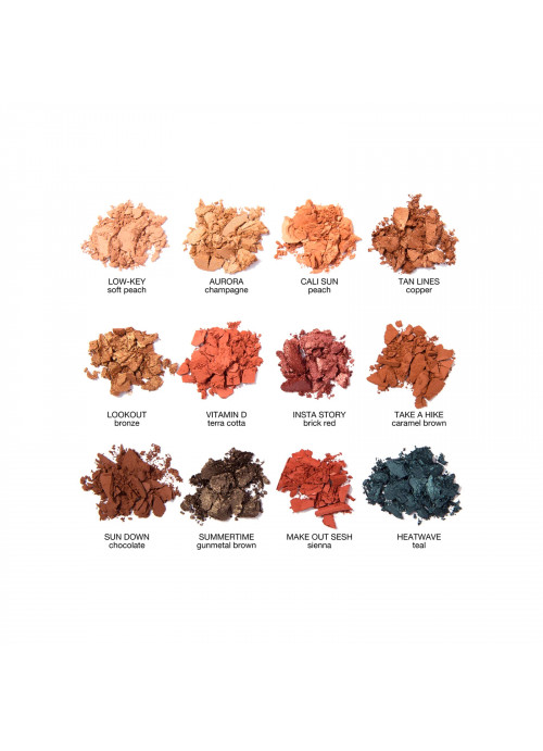 IBY Beauty, Eye Shadow Palette, Desert Vibes, 0.42 oz (12 g)