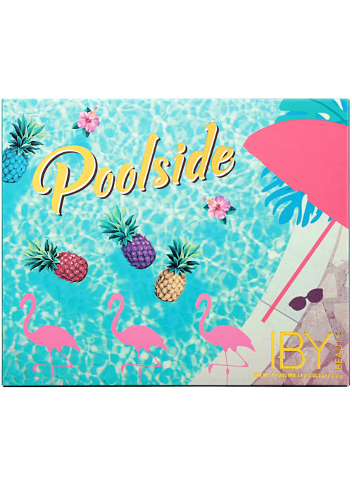 IBY Beauty, Eyeshadow Palette, Poolside, 0.636 oz (18 g)