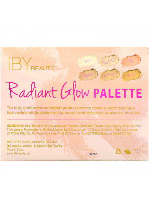 IBY Beauty, Radiant Glow Palette, 0.48 oz (13.8 g)