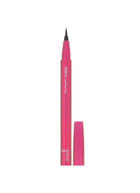 Imju, Dejavu, Lasting-Fine Brush Liquid Eyeliner, Glossy Black, 0.03 fl oz (0.91 g)