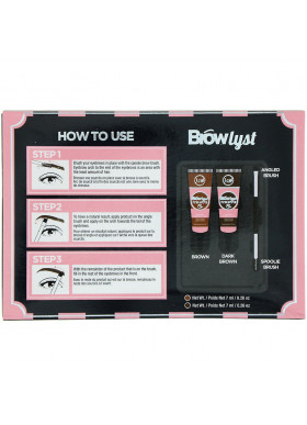 J.Cat Beauty, Browlyst Style Your Brow Gel Set,  1 Set