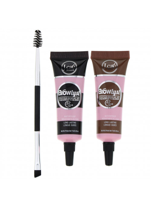 J.Cat Beauty, Browlyst Style Your Brow Gel Set,  1 Set