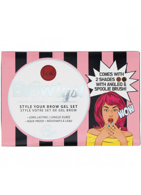 J.Cat Beauty, Browlyst Style Your Brow Gel Set,  1 Set