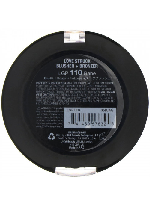 J.Cat Beauty, Love Struck, Blusher + Bronzer, LGP110 Babe, 0.26 oz (7.5 g)