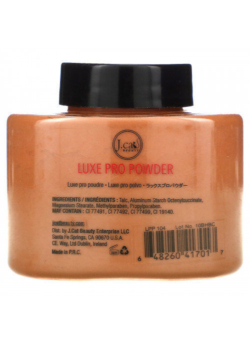 J.Cat Beauty, Luxe Pro Powder, LPP104 Chestnut, 1.5 oz (42 g)