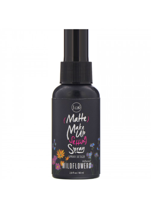 J.Cat Beauty, Matte Make Up Setting Spray, SS101 Wildflowers, 2.8 fl oz (80 ml)