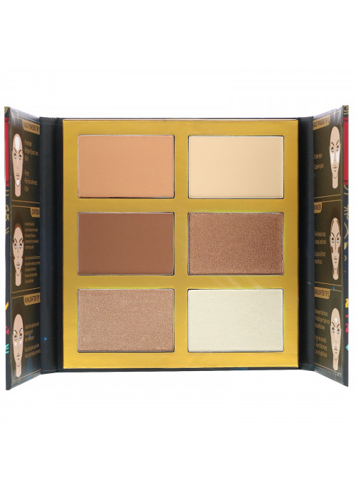 J.Cat Beauty, Symphony Face Obsession, Highlight, Contour & Bronzer Palette, SFO102 #2 Medium/Dark, 0.97 oz (27.5 g)