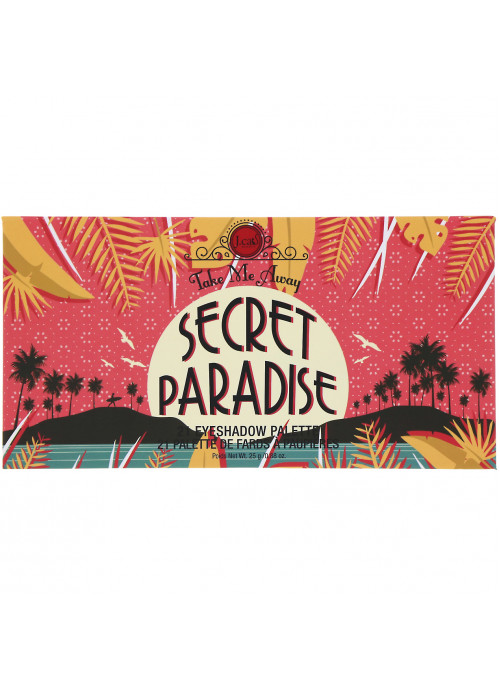 J.Cat Beauty, Take Me Away, Eye Shadow Pallete, ESP310 Secret Paradise, 0.88 oz (25 g)