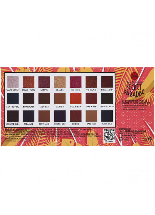 J.Cat Beauty, Take Me Away, Eye Shadow Pallete, ESP310 Secret Paradise, 0.88 oz (25 g)