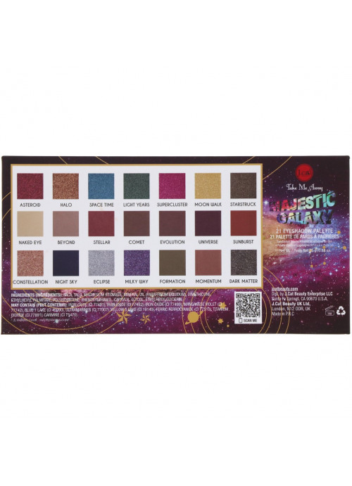 J.Cat Beauty, Take Me Away, Eyeshadow Palette, ESP302 Majestic Galaxy, 0.88 oz (25 g)