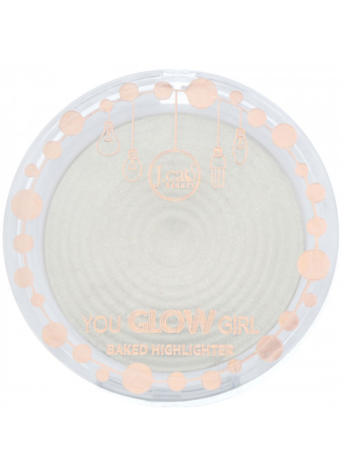 J.Cat Beauty, You Glow Girl, Baked Highlighter, YGG101 White Goddess, 0.30 oz (8.5 g)
