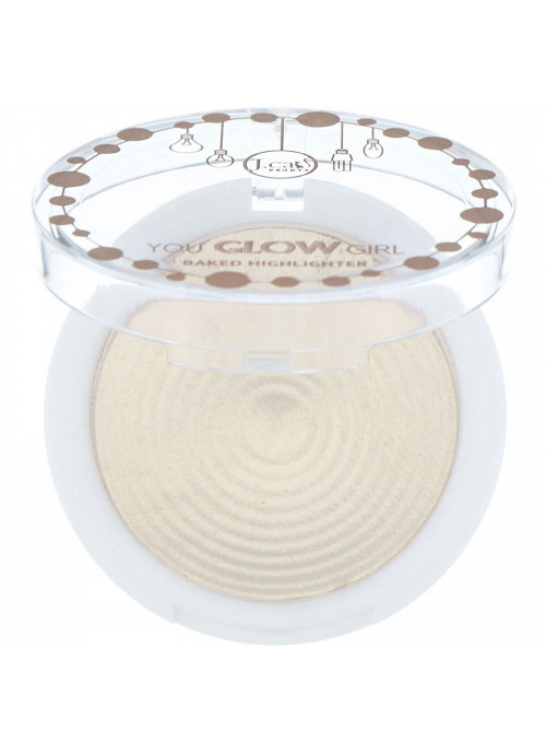 J.Cat Beauty, You Glow Girl, Baked Highlighter, YGG101 White Goddess, 0.30 oz (8.5 g)