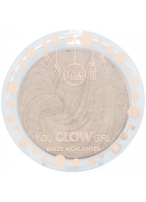 J.Cat Beauty, You Glow Girl, Baked Highlighter, YGG102 Twilight, 0.30 oz (8.5 g)
