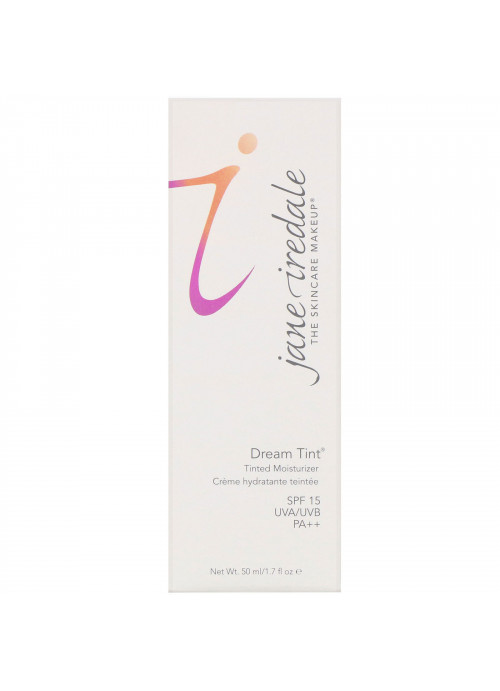 Jane Iredale, Dream Tint, Tinted Moisturizer, SPF 15 PA++, Medium Dark, 1.7 fl oz (50 ml)