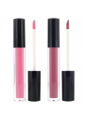Julep, Hydrating Lip Gloss Duo, Plush Kisses, 0.14 fl oz (4 ml)