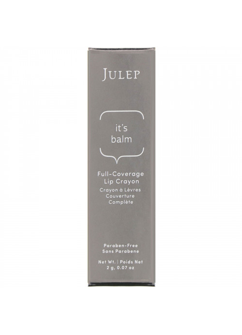 Julep, It's Balm, Full-Coverage Lip Crayon, Apricot Nude Creme, 0.07 oz (2 g)