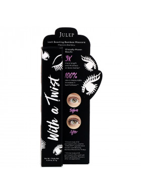 Julep, With a Twist, Lash Boosting Bamboo Mascara, Jet Black, 0.24 oz (6.7 g)
