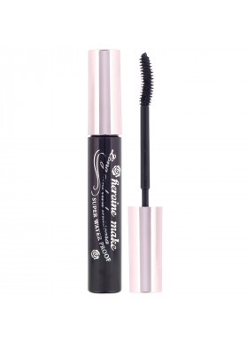 KissMe, Heroine Make, Long & Curl Mascara, Super Waterproof, #01 Super Black, 0.21 oz (6 g)