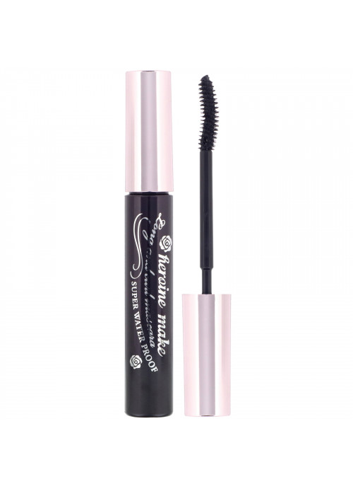 KissMe, Heroine Make, Long & Curl Mascara, Super Waterproof, #01 Super Black, 0.21 oz (6 g)