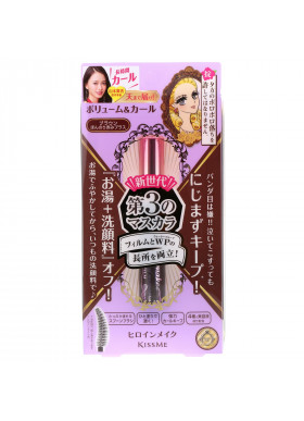 KissMe, Heroine Make, Volume & Curl Mascara, Advanced Film, #02 Brown, 0.21 oz (6 g)