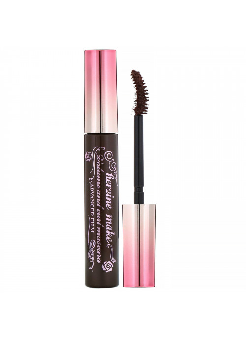 KissMe, Heroine Make, Volume & Curl Mascara, Advanced Film, #02 Brown, 0.21 oz (6 g)