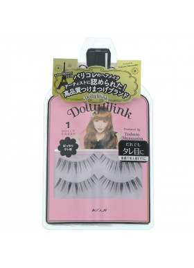 Koji, Dolly Wink, False Eyelashes, #1 Dolly Sweet, 2 Pairs