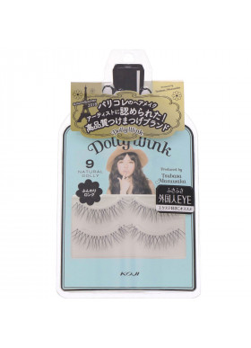 Koji, Dolly Wink, False Eyelashes, #9 Natural Dolly, 2 Pairs