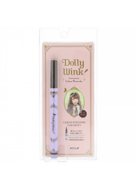Koji, Dolly Wink, Liquid Eyeliner, Dark Brown, 0.2 fl oz (7 ml)