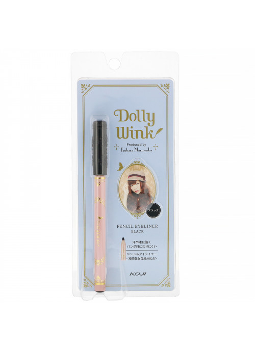 Koji, Dolly Wink, Pencil Eyeliner, Black, 1 Count