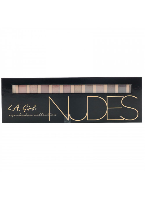 L.A. Girl, Beauty Brick, Nudes Eyeshadow Palette, 0.42 oz (12 g)