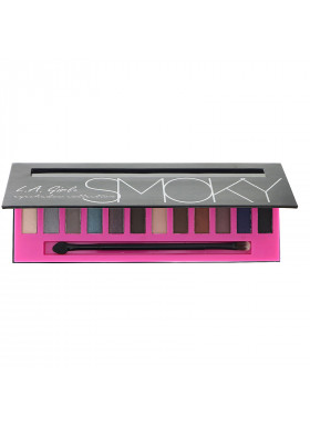 L.A. Girl, Beauty Brick, Smoky Eyeshadow Palette, 0.42 oz (12 g)
