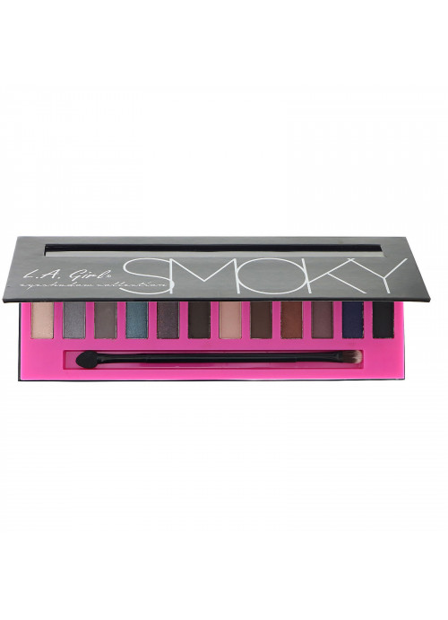 L.A. Girl, Beauty Brick, Smoky Eyeshadow Palette, 0.42 oz (12 g)