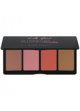 L.A. Girl, Blushed Babe Blush Palette, 0.14 oz (4 g) Each