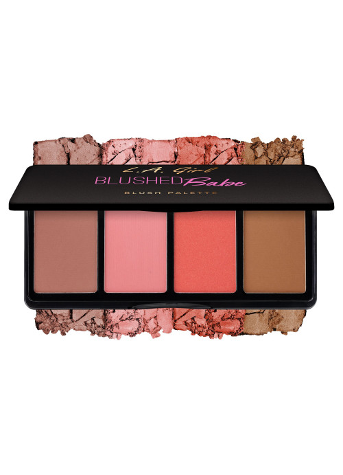 L.A. Girl, Blushed Babe Blush Palette, 0.14 oz (4 g) Each